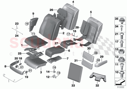 Part Diagram for Rolls Royce 52209871802