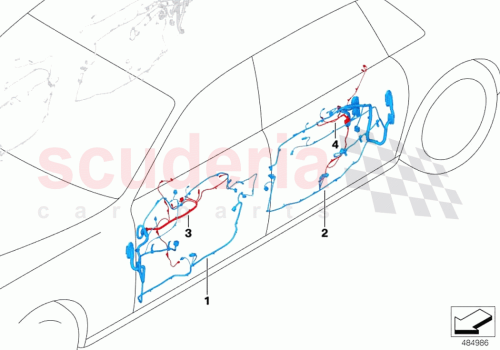 Part Diagram for Rolls Royce 61129826521