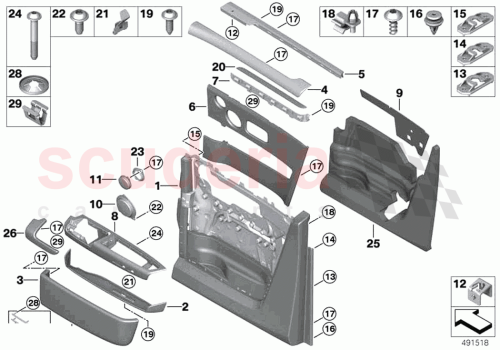 Part Diagram for Rolls Royce 51427417743