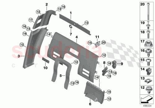 Part Diagram for Rolls Royce 07 12 9904839