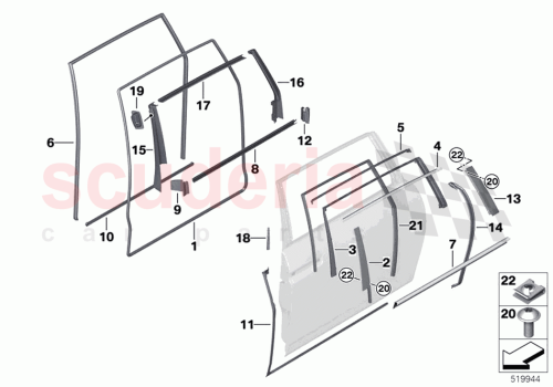 Part Diagram for Rolls Royce 51727413857