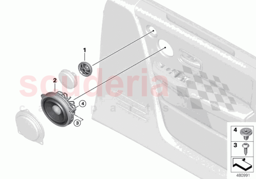 Part Diagram for Rolls Royce 65136837203