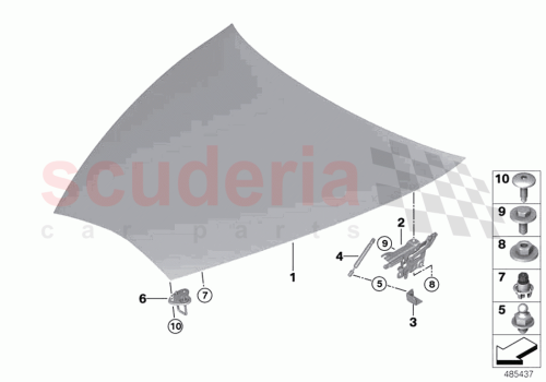 Part Diagram for Rolls Royce 07149231837