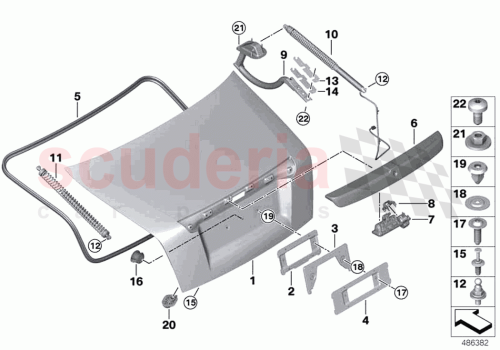 Part Diagram for Rolls Royce 51137176631
