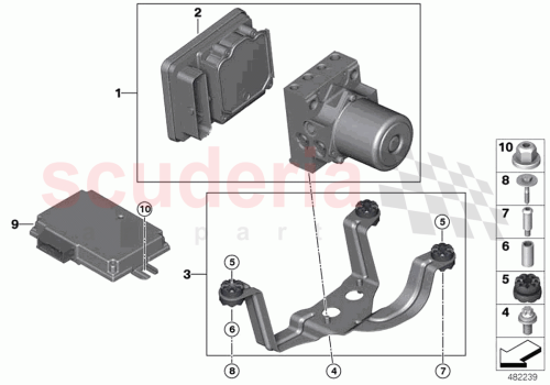 Part Diagram for Rolls Royce 34516871576
