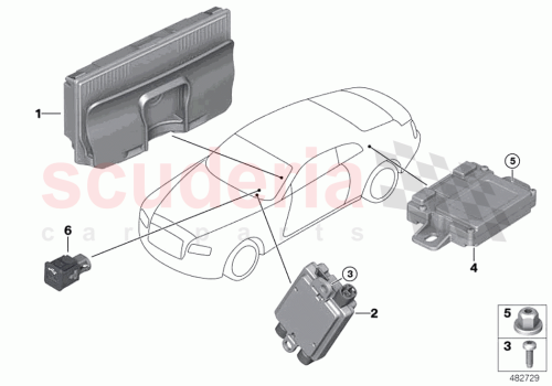 Part Diagram for Rolls Royce 84108735010