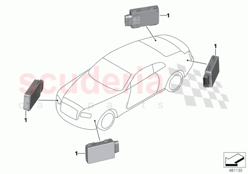 Part Diagram for Rolls Royce 66 32 5A495A3