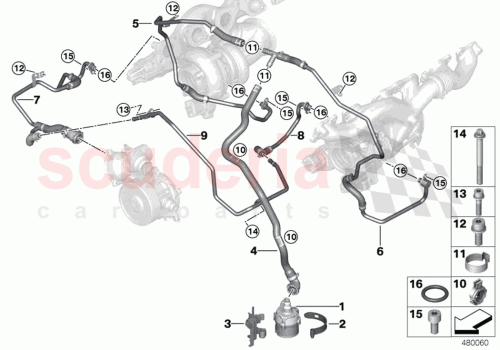 Part Diagram for Rolls Royce 11538654394
