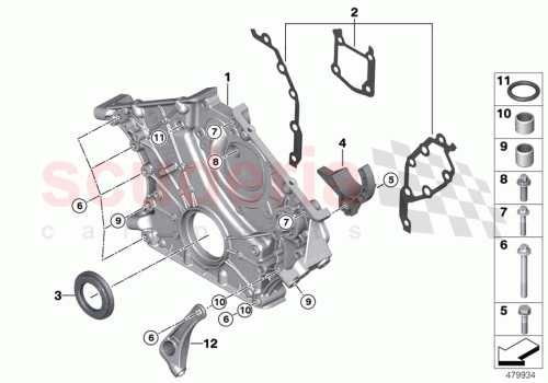 Part Diagram for Rolls Royce 07129909333