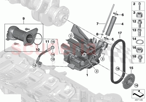 Part Diagram for Rolls Royce 11415A19C97