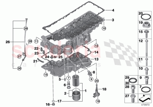Part Diagram for Rolls Royce 11425A33C42
