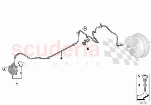 Part Diagram for Rolls Royce 51217061955
