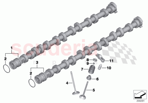 Part Diagram for Rolls Royce 11348638405