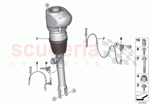 Part Diagram for Rolls Royce 37 10 6899085