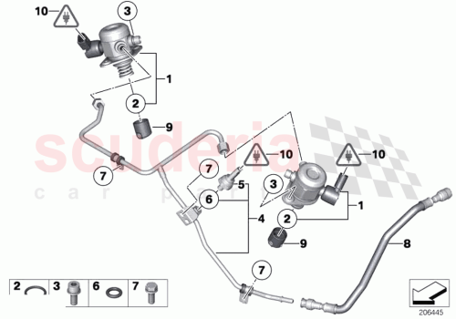 Part Diagram for Rolls Royce 13538699986