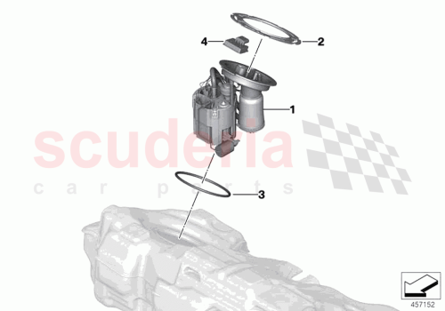 Part Diagram for Rolls Royce 16117437551