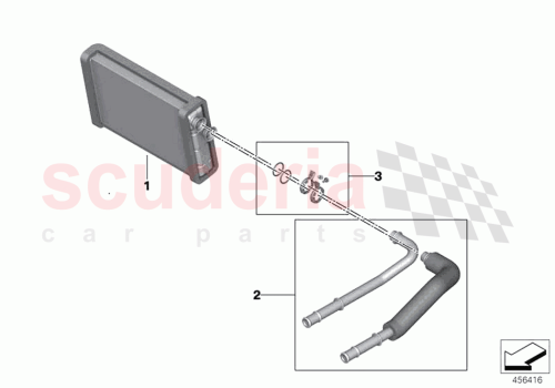 Part Diagram for Rolls Royce 64119361713