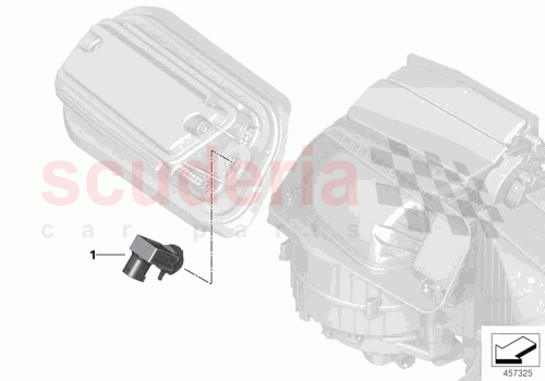Part Diagram for Rolls Royce 64 11 5A3F250