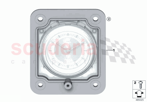 Part Diagram for Rolls Royce 62139471181