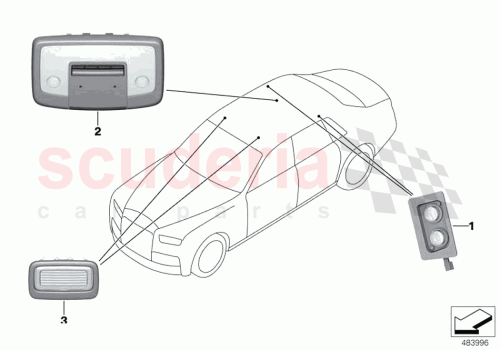 Part Diagram for Rolls Royce 63319471221