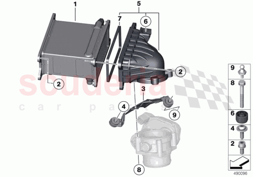 Part Diagram for Rolls Royce 11617574307
