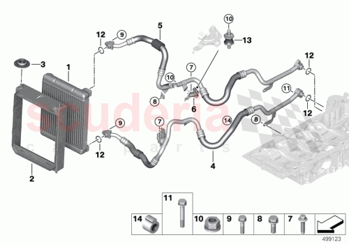 Part Diagram for Rolls Royce 17228662883