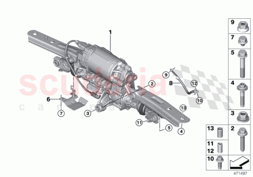 Part Diagram for Rolls Royce 33346870078