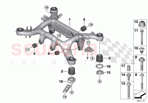 Part Diagram for Rolls Royce 33326775040