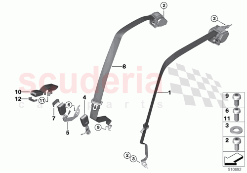 Part Diagram for Rolls Royce 72117356629
