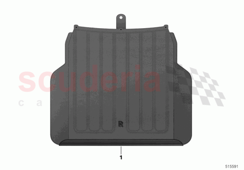 Part Diagram for Rolls Royce 51475A4DE82