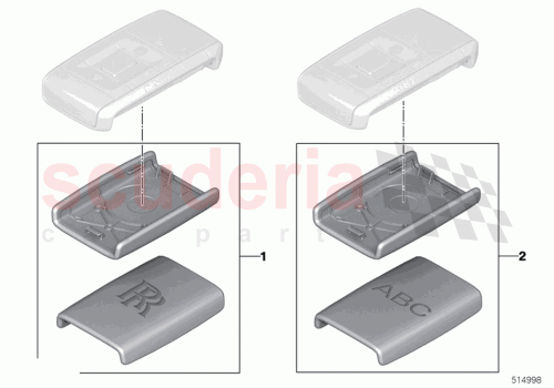 Part Diagram for Rolls Royce 66125A44489