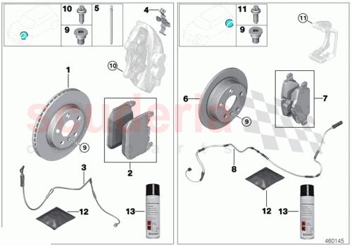 Part Diagram for Rolls Royce 34116889585