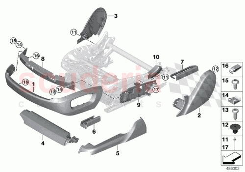 Part Diagram for Rolls Royce 52107465304