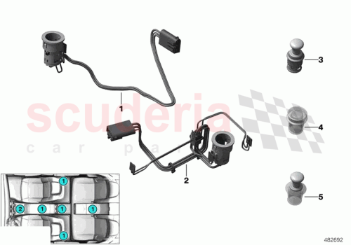 Part Diagram for Rolls Royce 61349392579