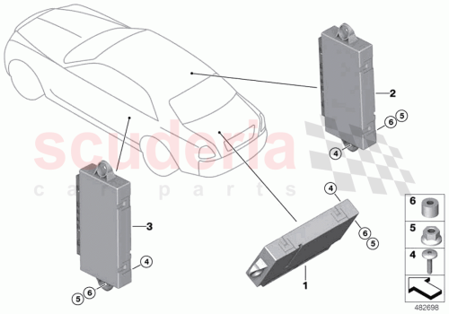 Part Diagram for Rolls Royce 61 35 5A6D9A0