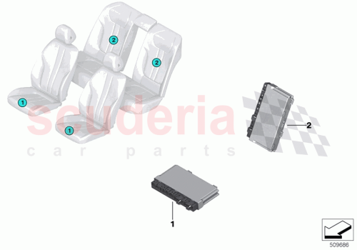 Part Diagram for Rolls Royce 61 35 5A21D02