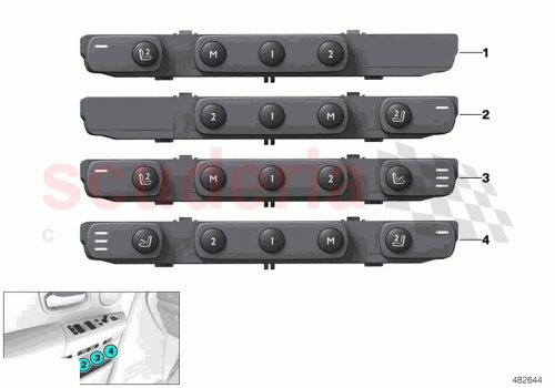 Part Diagram for Rolls Royce 61317943631