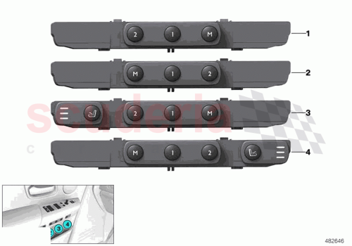 Part Diagram for Rolls Royce 61317943637