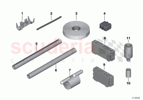 Part Diagram for Rolls Royce 61138351989
