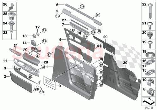 Part Diagram for Rolls Royce 51469475179