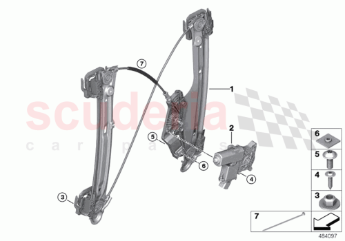 Part Diagram for Rolls Royce 51358491032