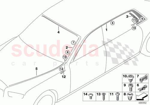 Part Diagram for Rolls Royce 51135A26E18