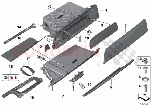 Part Diagram for Rolls Royce 51165A068C2