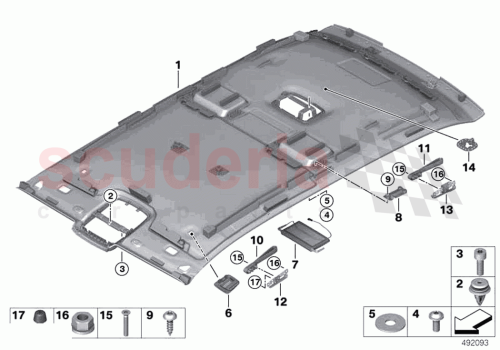 Part Diagram for Rolls Royce 51437409697