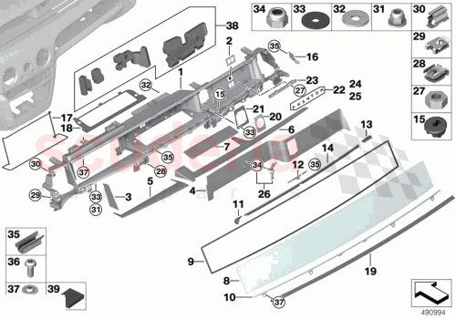 Part Diagram for Rolls Royce 07146819626
