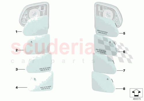 Part Diagram for Rolls Royce 51167468310