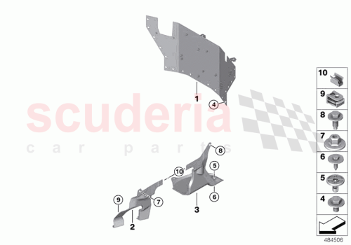 Part Diagram for Rolls Royce 51451857745