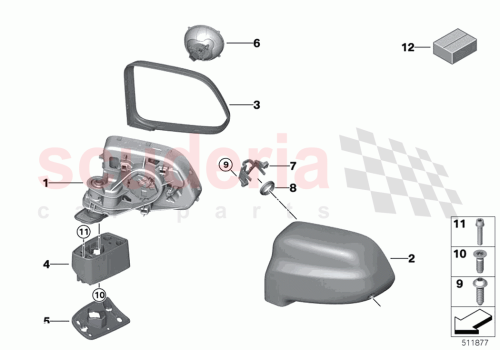 Part Diagram for Rolls Royce 67137337847