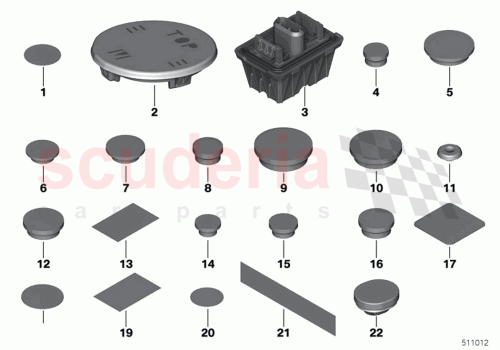 Part Diagram for Rolls Royce 51717042974