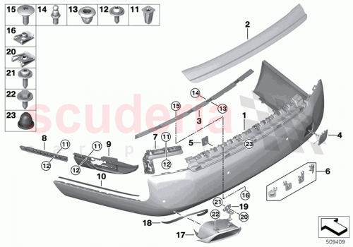 Part Diagram for Rolls Royce 51127427425